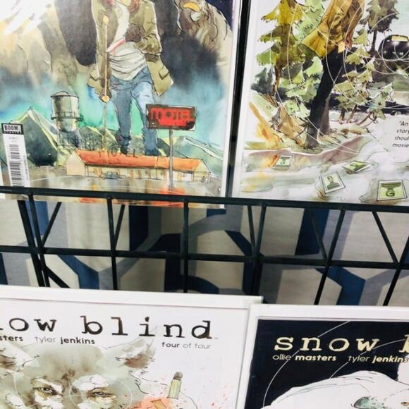 Snow Blind #1-4 1st Prints Ollie Masters Tyler Jenkins Boom! Studios 2015 - Picture 16 of 16